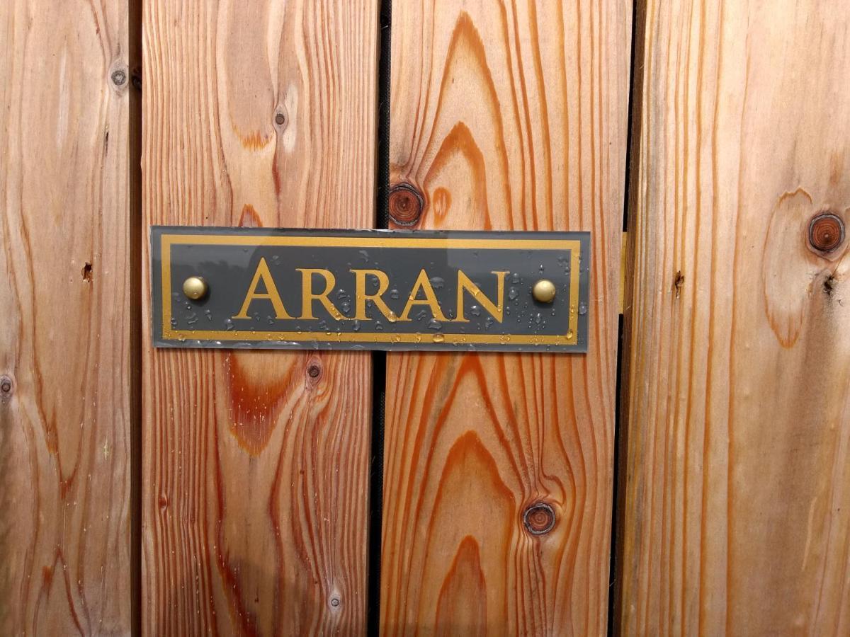 Cleeves Cabins Arran Luxury Lodge With Hot Tub Dalry  Zewnętrze zdjęcie